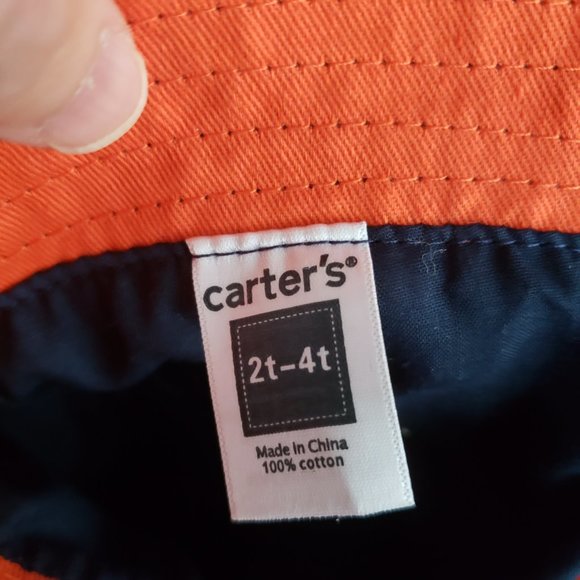 (NWOT) Carters Baby Shark Toddler Bucket Hat -SIZE 2T-4T - Picture 6 of 8